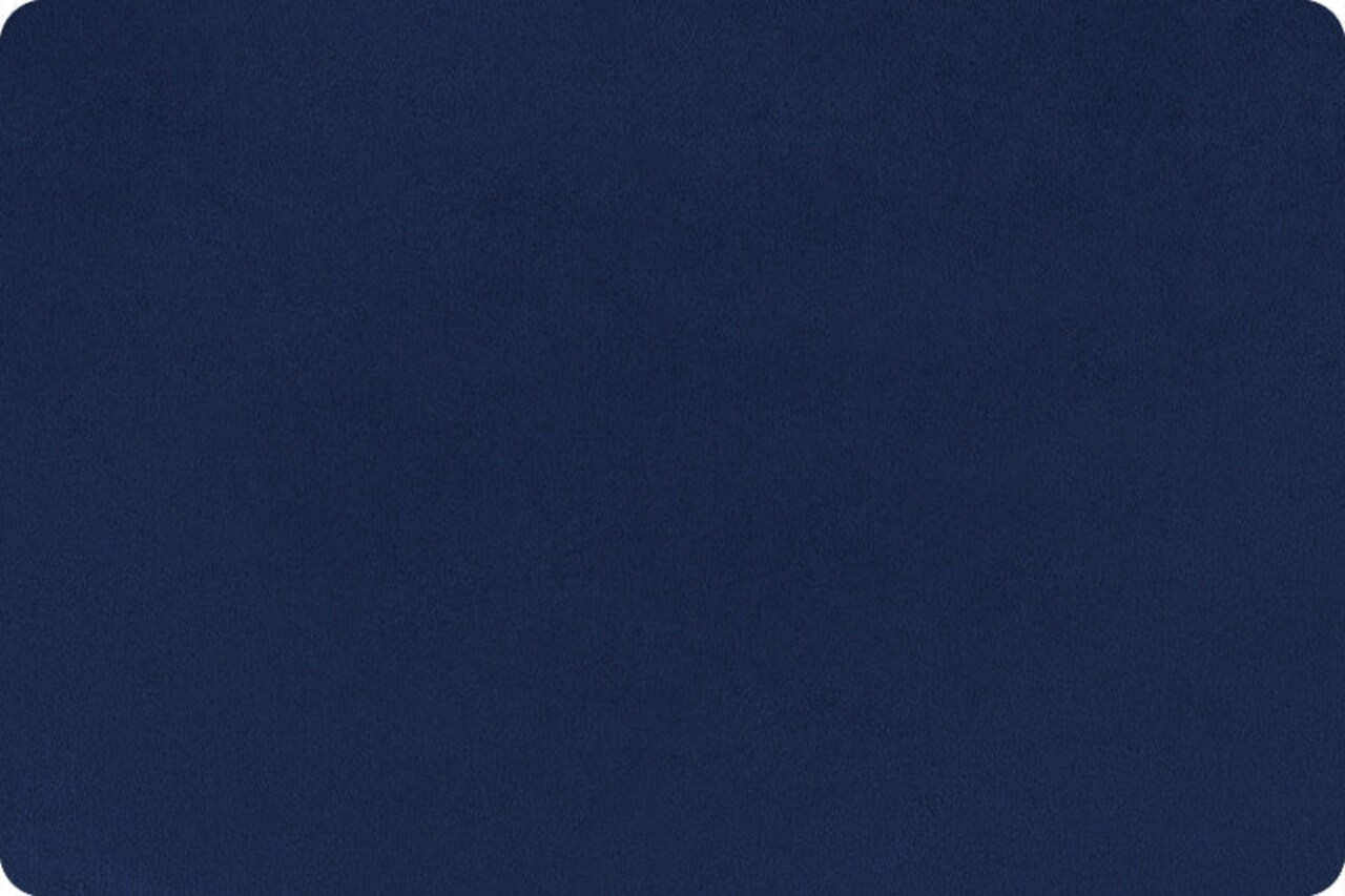 Fabric Shannon Midnight Blue 90" Extra Wide Solid Cuddle 3 by the Quarter Yard C390-MIDNIGHTBLUE